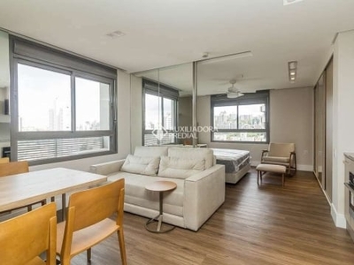 Loft com 1 quarto para alugar na avenida lageado, 615, petrópolis, porto alegre, 45 m2 por r$ 5.500