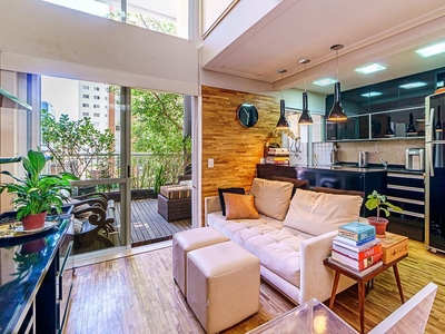 Apartamento Duplex em Vila Olímpia, São Paulo/SP de 80m² 1 quartos à venda por R$ 1.469.000,00