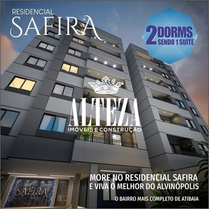 Apartamento em Alvinópolis, Atibaia/SP de 62m² 2 quartos à venda por R$ 440.416,00