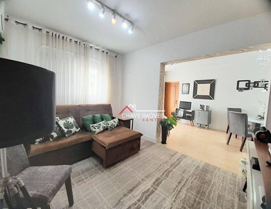 Apartamento em Aparecida, Santos/SP de 99m² 3 quartos à venda por R$ 649.000,00
