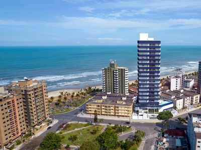 Apartamento em Vila Caiçara, Praia Grande/SP de 76m² 2 quartos à venda por R$ 624.000,00