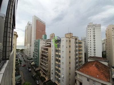 Apartamento em Boqueirão, Santos/SP de 63m² 1 quartos à venda por R$ 409.000,00