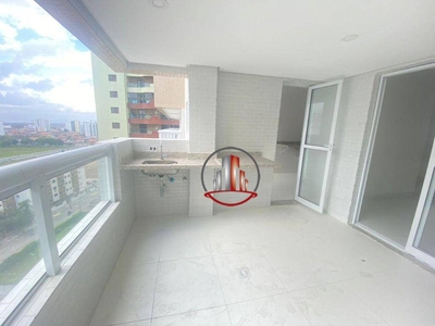 Apartamento em Campo da Aviação, Praia Grande/SP de 108m² 2 quartos à venda por R$ 519.000,00