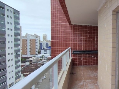Apartamento em Campo da Aviação, Praia Grande/SP de 72m² 2 quartos à venda por R$ 432.000,00
