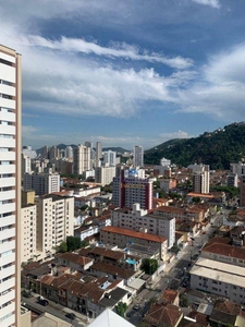 Apartamento em Campo Grande, Santos/SP de 40m² 1 quartos à venda por R$ 424.000,00