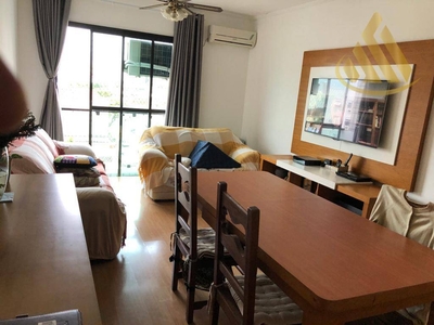 Apartamento em Campo Grande, Santos/SP de 90m² 3 quartos à venda por R$ 519.000,00