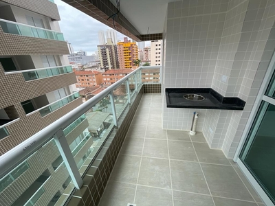 Apartamento em Canto do Forte, Praia Grande/SP de 74m² 2 quartos à venda por R$ 444.000,00