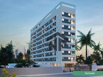 Apartamento em Casa Caiada, Olinda/PE de 48m² 2 quartos à venda por R$ 389.000,00