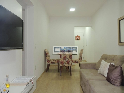 Apartamento em Castelo, Santos/SP de 48m² 2 quartos à venda por R$ 259.000,00