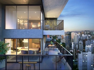 Apartamento em Cerqueira César, São Paulo/SP de 90m² 1 quartos à venda por R$ 1.789.000,00