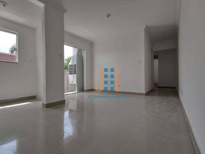 Apartamento em Cidade Jardim, São José dos Pinhais/PR de 57m² 3 quartos à venda por R$ 259.000,00