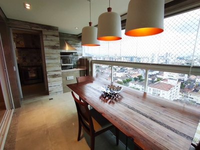 Apartamento em Embaré, Santos/SP de 131m² 3 quartos à venda por R$ 1.483.000,00