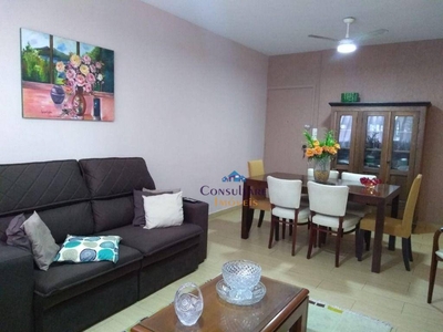 Apartamento em Gonzaga, Santos/SP de 106m² 2 quartos à venda por R$ 444.000,00