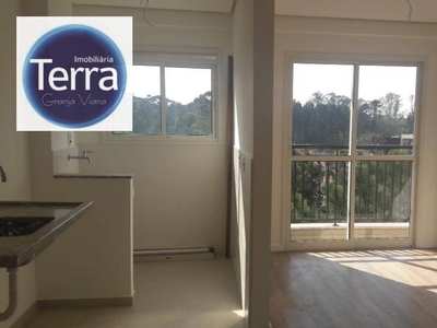 Apartamento em Granja Viana, Cotia/SP de 38m² 1 quartos à venda por R$ 379.000,00