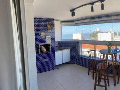 Apartamento em Itararé, São Vicente/SP de 87m² 2 quartos à venda por R$ 688.000,00