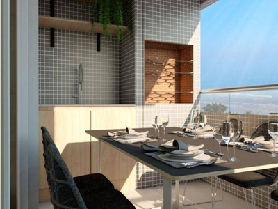 Apartamento em Jardim Real, Praia Grande/SP de 66m² 2 quartos à venda por R$ 598.000,00