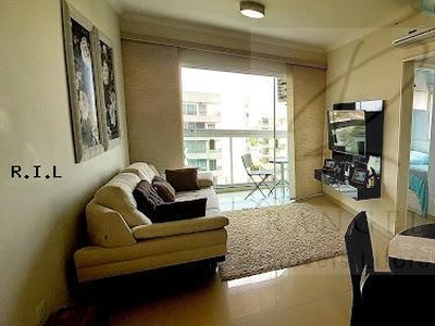 Apartamento em Loteamento João Batista Julião, Guarujá/SP de 58m² 2 quartos à venda por R$ 449.000,00