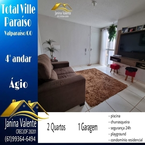 Apartamento em Parque Esplanada I, Valparaíso de Goiás/GO de 45m² 2 quartos à venda por R$ 35.000,00