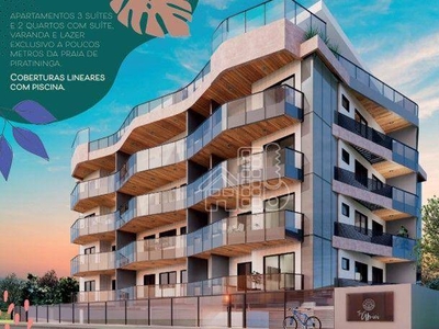 Apartamento em Piratininga, Niterói/RJ de 100m² 3 quartos à venda por R$ 899.000,00