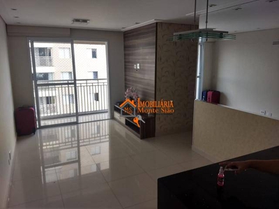 Apartamento em Ponte Grande, Guarulhos/SP de 68m² 3 quartos à venda por R$ 414.000,00