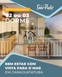 Apartamento em Porto Novo, Caraguatatuba/SP de 61m² 2 quartos à venda por R$ 378.000,00
