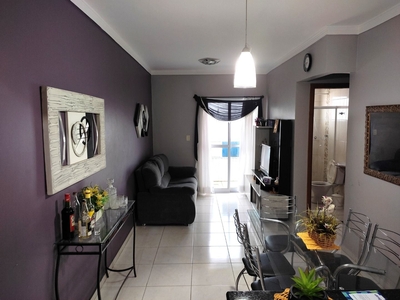 Apartamento em Vila Caiçara, Praia Grande/SP de 78m² 2 quartos à venda por R$ 414.000,00