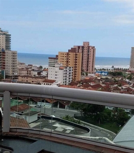 Apartamento em Vila Caiçara, Praia Grande/SP de 89m² 2 quartos à venda por R$ 431.000,00