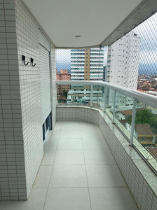 Apartamento em Vila Caiçara, Praia Grande/SP de 91m² 2 quartos à venda por R$ 364.000,00