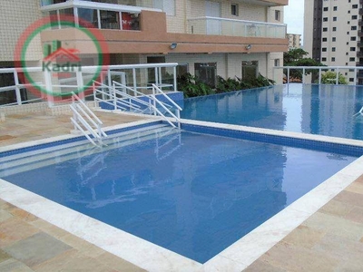 Apartamento em Vila Guilhermina, Praia Grande/SP de 101m² 2 quartos à venda por R$ 659.000,00