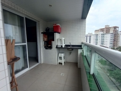 Apartamento em Vila Guilhermina, Praia Grande/SP de 89m² 2 quartos à venda por R$ 469.000,00