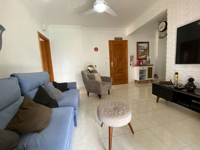 Apartamento em Vila Guilhermina, Praia Grande/SP de 93m² 3 quartos à venda por R$ 414.000,00