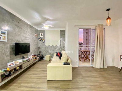 Apartamento em Vila Industrial, Campinas/SP de 69m² 3 quartos à venda por R$ 388.300,00