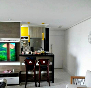 Atua Guarulhos 55m², Mobiliado, 2 Dormitórios, 1 Suite, 1 Vaga, Lazer Completo