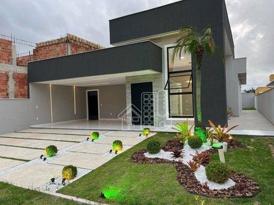Casa em Cajueiros (Itaipuaçu), Maricá/RJ de 152m² 3 quartos à venda por R$ 884.000,00