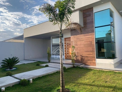 Casa em Jardim Atlântico Leste (Itaipuaçu), Maricá/RJ de 120m² 3 quartos à venda por R$ 689.000,00