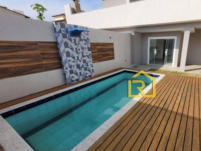 Casa em Ouro Verde, Rio das Ostras/RJ de 173m² 4 quartos à venda por R$ 669.000,00