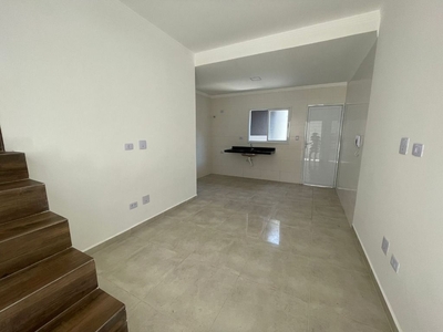 Casa em Vila Caiçara, Praia Grande/SP de 56m² 2 quartos à venda por R$ 274.000,00
