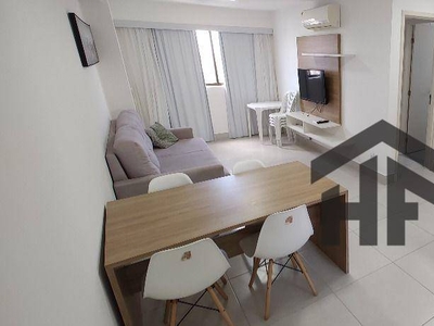 Flat em Ilha do Leite, Recife/PE de 54m² 2 quartos à venda por R$ 549.000,00