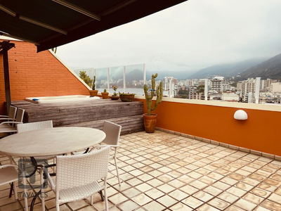 Penthouse em Lagoa, Rio de Janeiro/RJ de 182m² 4 quartos à venda por R$ 2.799.000,00