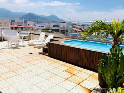 Penthouse em Recreio dos Bandeirantes, Rio de Janeiro/RJ de 320m² 4 quartos à venda por R$ 1.419.000,00