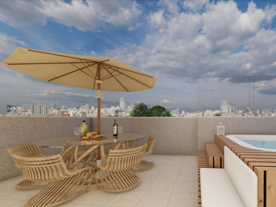 Penthouse em Rio Branco, Belo Horizonte/MG de 50m² 2 quartos à venda por R$ 378.000,00