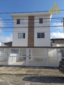 Sobrado em Esplanada dos Barreiros, São Vicente/SP de 55m² 2 quartos à venda por R$ 198.000,00