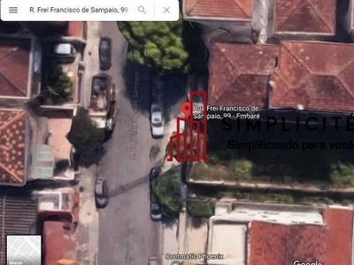 Terreno em Embaré, Santos/SP de 392m² à venda por R$ 1.453.000,00