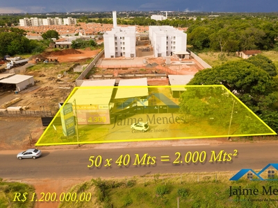 Terreno em Vila Vilas Boas, Campo Grande/MS de 2000m² à venda por R$ 1.748.000,00