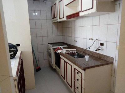 Apartamento em Gonzaga, Santos/SP de 57m² 2 quartos à venda por R$ 399.000,00