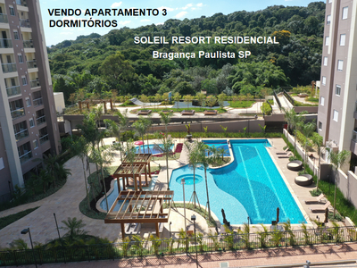 Apartamento em Jardim do Lago, Bragança Paulista/SP de 81m² 3 quartos à venda por R$ 539.000,00