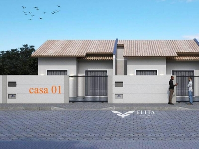 Casa em Quinta Dos Açorianos, Barra Velha/SC de 43m² 2 quartos à venda por R$ 214.000,00