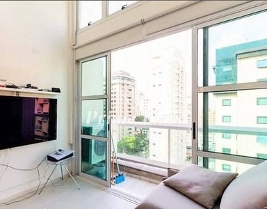 Flat em Indianópolis, São Paulo/SP de 45m² 1 quartos à venda por R$ 614.000,00