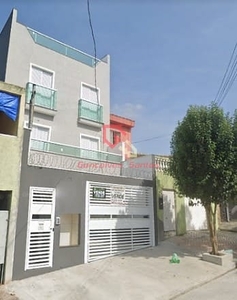 Penthouse em Vila Cecília Maria, Santo André/SP de 100m² 2 quartos à venda por R$ 374.000,00