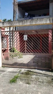 Aluga-se casa com três cômodos e garagem, Centro - Itapevi - SP